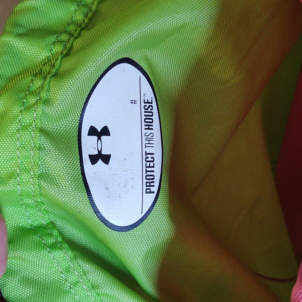 Under Armour Neon Reversable Drawstring Backpack - Picture 8 of 11